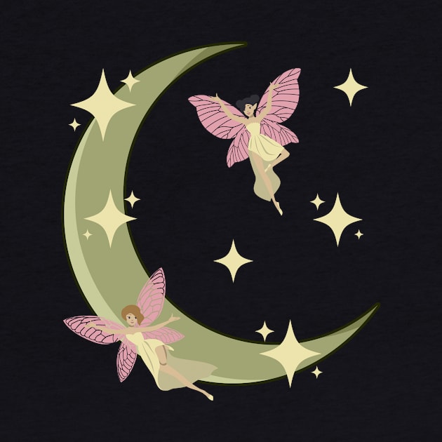 Fairycore Aesthetic Fairy Crescent Moon Fairies by Alex21
